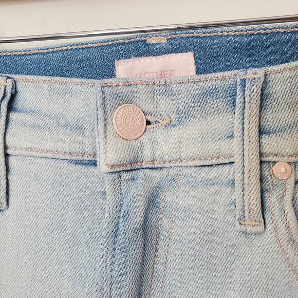 Mother The Insider Crop Step Fray High Rise Bootcut Jeans Sexico Mexico Size 28 - Picture 6 of 12